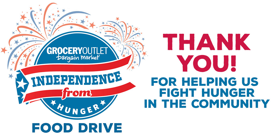 Thank you for helping us fight hunger in the community.