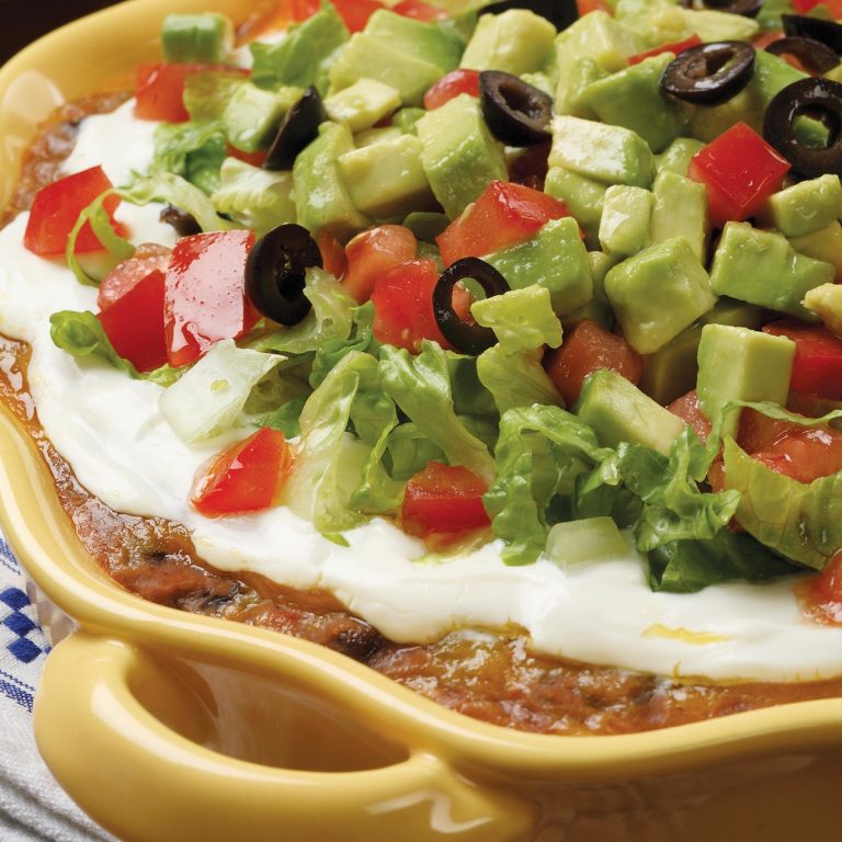 Southwestern Layered Bean Dip