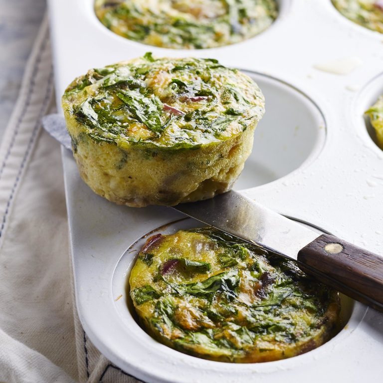 Muffin-Tin Quiches with Smoked Cheddar & Potato