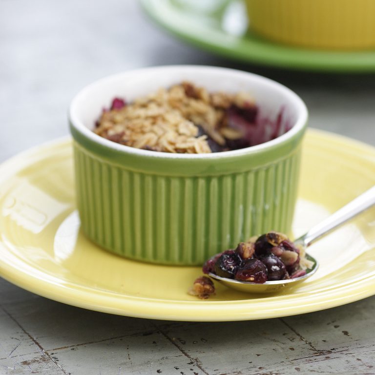 Old-Fashioned Fruit Crumble