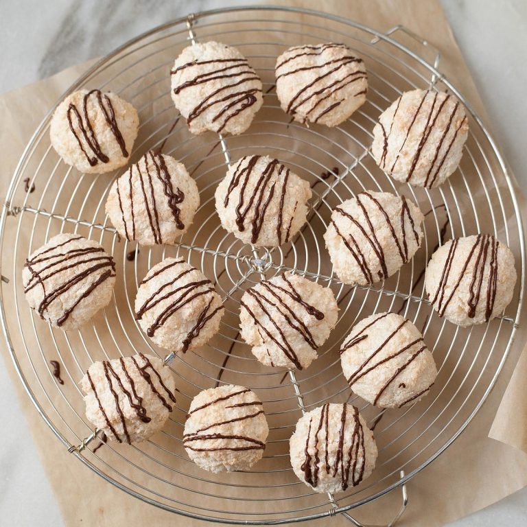 Chocolate Coconut Macaroons