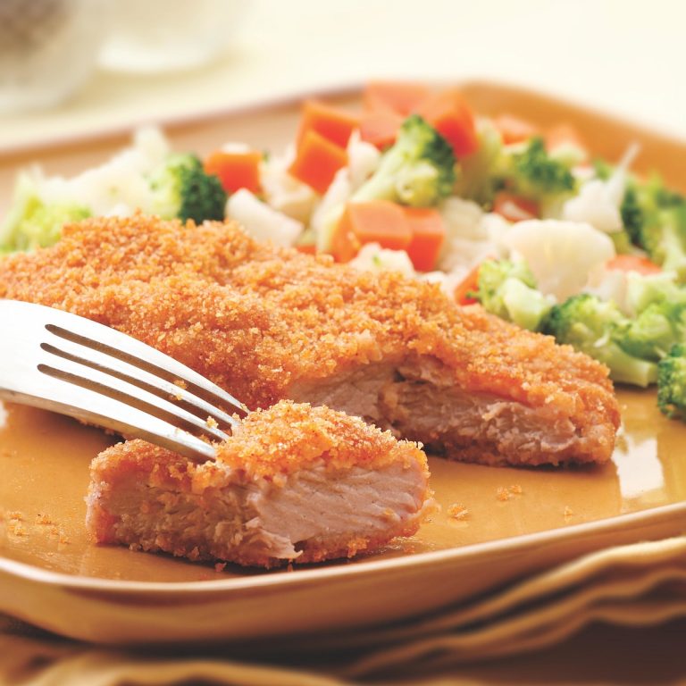 Golden Baked Pork Cutlets