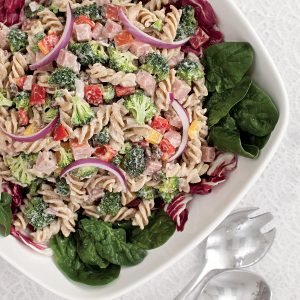 Broccoli, Ham & Pasta Salad