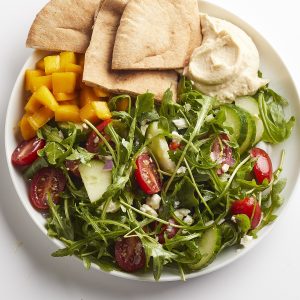 Hummus & Greek Salad