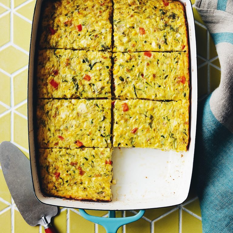 Zucchini, Corn & Egg Casserole