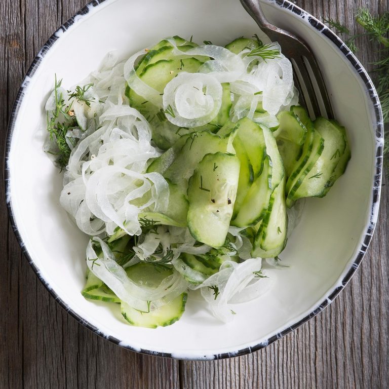 Vidalia Onion & Cucumber Salad