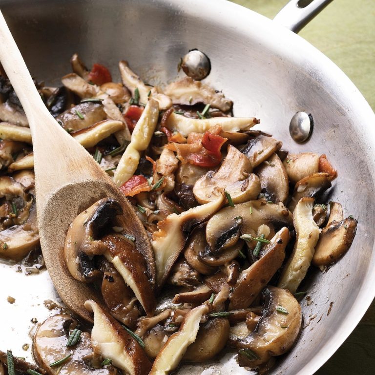 Garlic-Rosemary Mushrooms