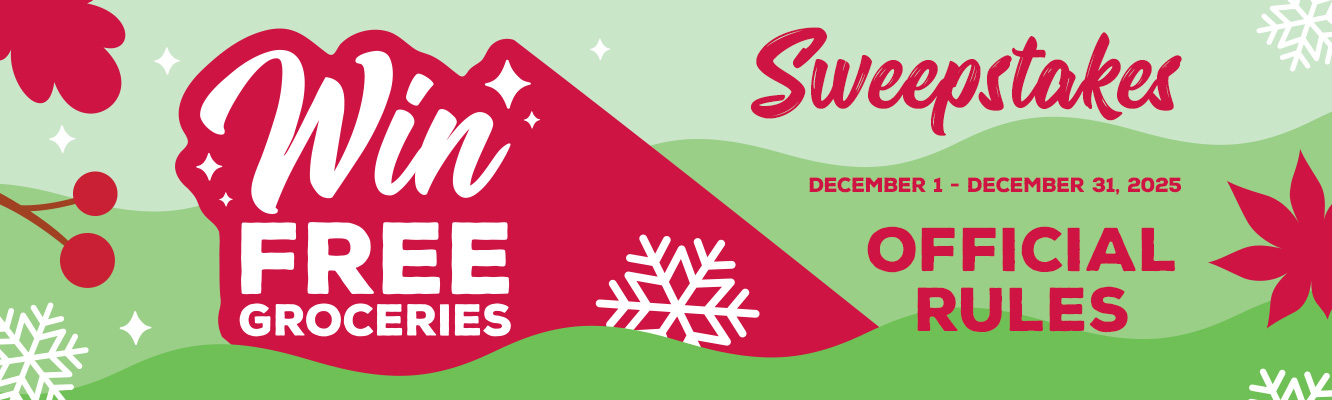 Win Free Groceries For A Year Sweepstakes Official Rules