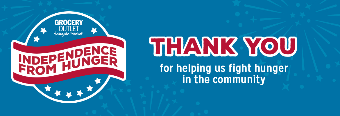Independence from Hunger Food Drive - Thank You